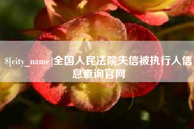 喀什全国人民法院失信被执行人信息查询官网