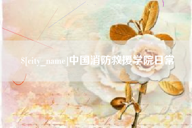 喀什中国消防救援学院日常