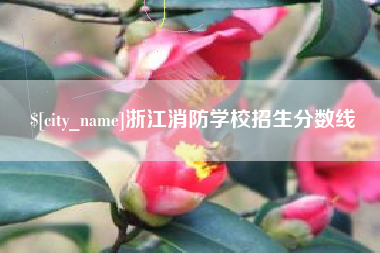 喀什浙江消防学校招生分数线