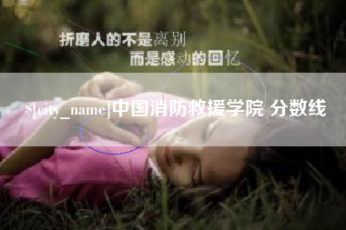 喀什中国消防救援学院 分数线