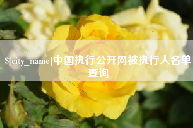 喀什中国执行公开网被执行人名单查询