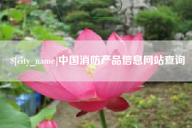 喀什中国消防产品信息网站查询