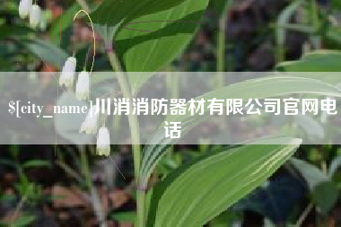 喀什川消消防器材有限公司官网电话