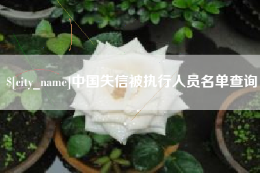 喀什中国失信被执行人员名单查询