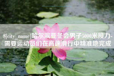 喀什哈尔滨亚冬会男子5000米接力-需要运动员们在高速滑行中精准地完成
