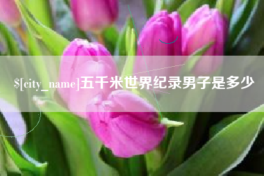 喀什五千米世界纪录男子是多少