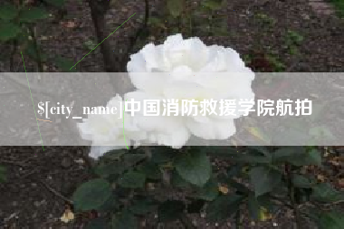 喀什中国消防救援学院航拍