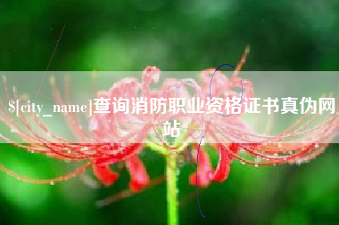 喀什查询消防职业资格证书真伪网站