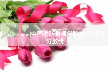 喀什中国消防救援学院2021年招生分数线