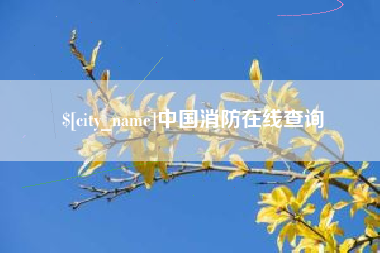 喀什中国消防在线查询