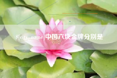 喀什中国六块金牌分别是